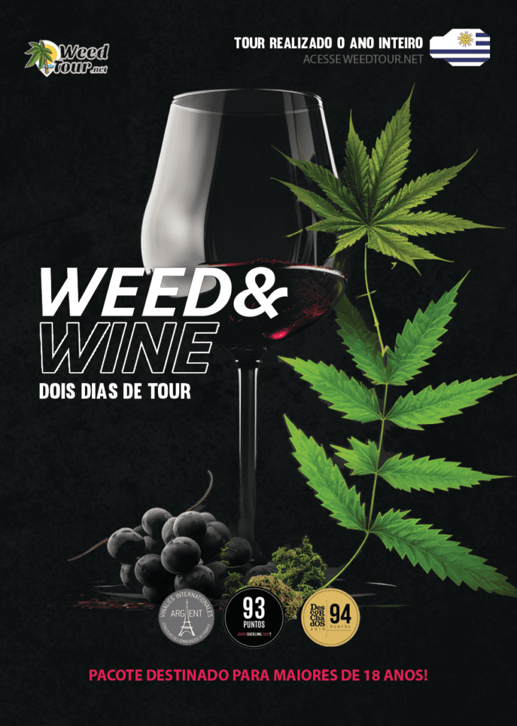 Um bom vinho e uma boa cannabis: Pacotes Weed e Wine reúnem o melhor de dois mundos